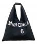 MM6 Maison Margiela（エムエムシックスメゾンマルジェラ）の古着「ロゴプリント ジャパニーズトートバッグ」｜ブラック