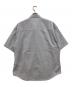 WTAPS (ダブルタップス) TXT 01 / SS / CTPL. BROADCLOTH. TEXTILE ブルー×ホワイト サイズ:03 未使用品：25000円