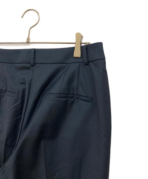 icB（アイシービー）icB (アイシービー) Bahariye セミフレアパンツ ネイビー サイズ:44の古着・服飾アイテム