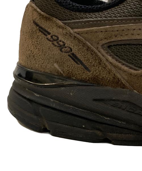 NEW BALANCE（ニューバランス）NEW BALANCE (ニューバランス) M990 ローカットスニーカー ブラウン×カーキ サイズ:27.5㎝の古着・服飾アイテム