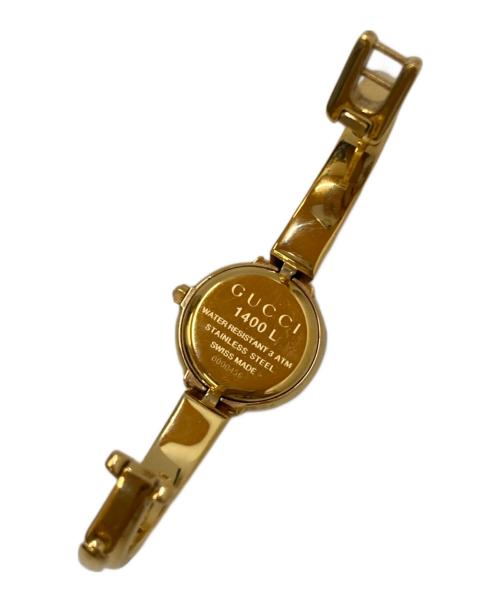 GUCCI（グッチ）GUCCI (グッチ) 1400L バングルリストウォッチ ホワイト サイズ:下記参照の古着・服飾アイテム