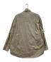Graphpaper (グラフペーパー) Silicon Poplin Oversized Regular Collar Shirt ベージュ サイズ:1：17000円