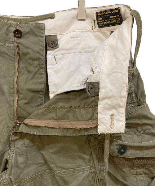 POLO RALPH LAUREN（ポロ・ラルフローレン）POLO RALPH LAUREN (ポロ・ラルフローレン) ミリタリーカーゴショーツ カーキ サイズ:36の古着・服飾アイテム