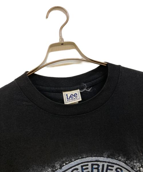 Lee SPORT（リースポーツ）Lee SPORT (リースポーツ) 00’s Subway series TEE ブラック サイズ:XXLの古着・服飾アイテム