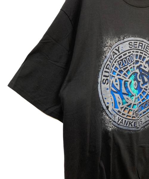 Lee SPORT（リースポーツ）Lee SPORT (リースポーツ) 00’s Subway series TEE ブラック サイズ:XXLの古着・服飾アイテム