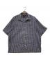 RRL（ダブルアールエル）の古着「90's 半袖オープンカラーチェックシャツ」｜ブルー