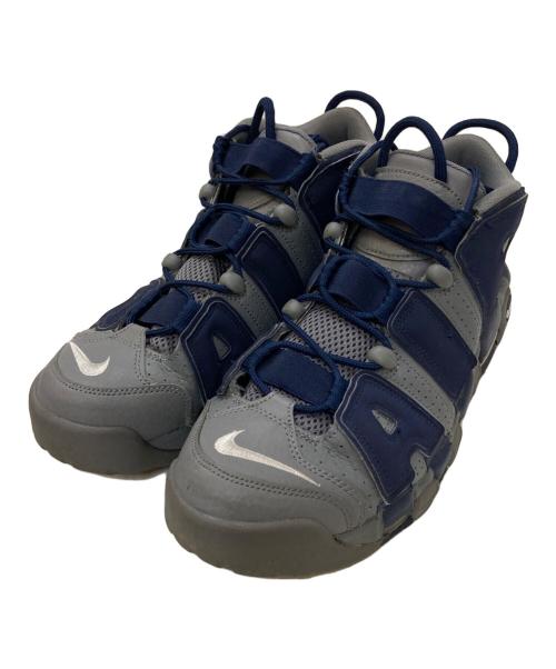 NIKE（ナイキ）NIKE (ナイキ) AIR MORE UPTEMPO 96 ネイビー×グレー サイズ:29㎝の古着・服飾アイテム