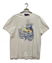 POLO RALPH LAUREN（ポロ・ラルフローレン）の古着「プリントTシャツ」｜ホワイト