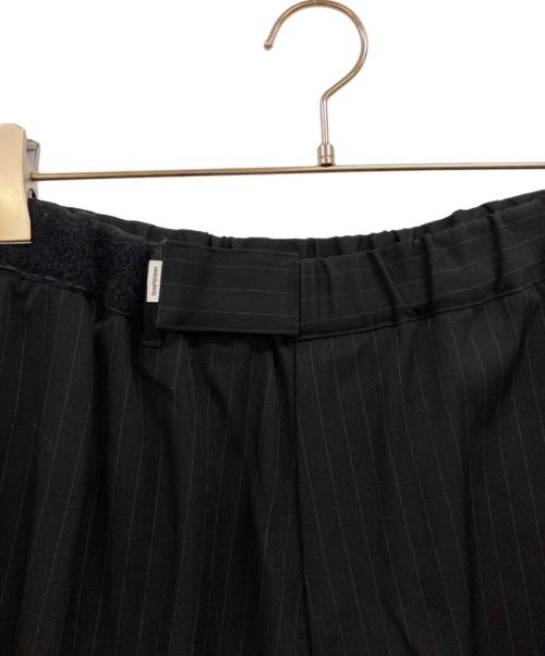 Graphpaper（グラフペーパー）Graphpaper (グラフペーパー) SELVAGE WOOL COOK PANTS ブラック サイズ:Ｆの古着・服飾アイテム