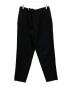 Graphpaper（グラフペーパー）の古着「SELVAGE WOOL COOK PANTS」｜ブラック