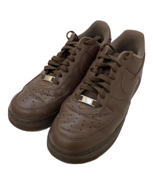 NIKE（ナイキ）NIKE (ナイキ) Supreme (シュプリーム) AIR FORCE1 LOW ブラウン サイズ:26.5㎝の古着・服飾アイテム