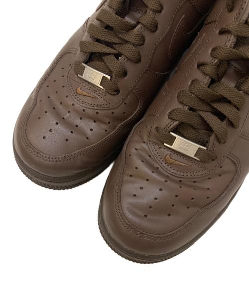 NIKE（ナイキ）NIKE (ナイキ) Supreme (シュプリーム) AIR FORCE1 LOW ブラウン サイズ:26.5㎝の古着・服飾アイテム