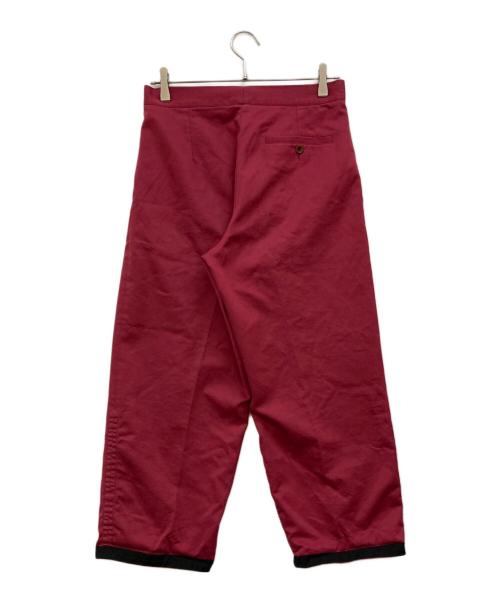 DRIES VAN NOTEN（ドリスヴァンノッテン）DRIES VAN NOTEN (ドリスヴァンノッテン) コットンパンツ レッド サイズ:36の古着・服飾アイテム