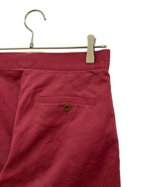 DRIES VAN NOTEN（ドリスヴァンノッテン）DRIES VAN NOTEN (ドリスヴァンノッテン) コットンパンツ レッド サイズ:36の古着・服飾アイテム