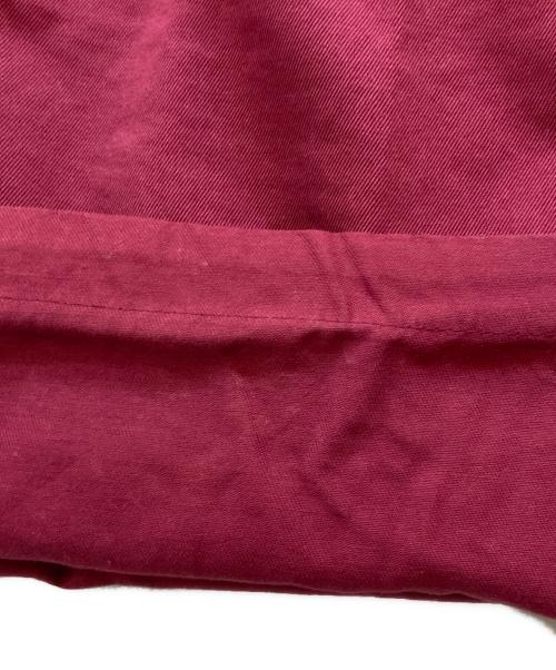 DRIES VAN NOTEN（ドリスヴァンノッテン）DRIES VAN NOTEN (ドリスヴァンノッテン) コットンパンツ レッド サイズ:36の古着・服飾アイテム
