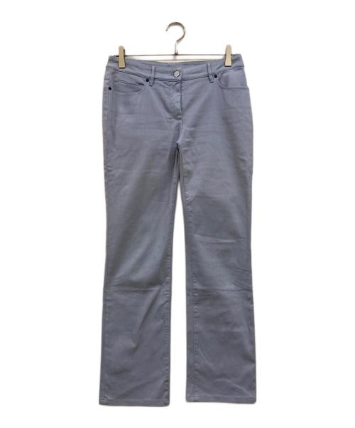 JIL SANDER（ジルサンダー）JIL SANDER (ジルサンダー) ストレートパンツ ブルー サイズ:W28の古着・服飾アイテム