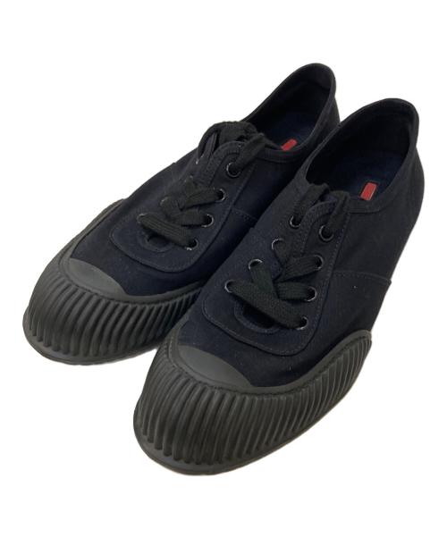 PRADA SPORTS（プラダスポーツ）PRADA SPORTS (プラダスポーツ) キャンバススニーカー ブラック サイズ:下記参照の古着・服飾アイテム