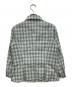 BURBERRY BLUE LABEL (バーバリー ブルー レーベル) ホース刺繍チェックシャツ ブルー サイズ:Ｍ：6000円