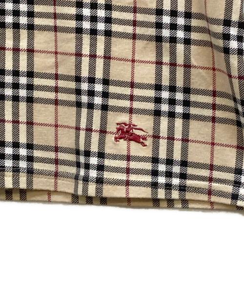 BURBERRY LONDON（バーバリーロンドン）BURBERRY LONDON (バーバリーロンドン) ノバチェックカットソー ベージュ サイズ:1の古着・服飾アイテム