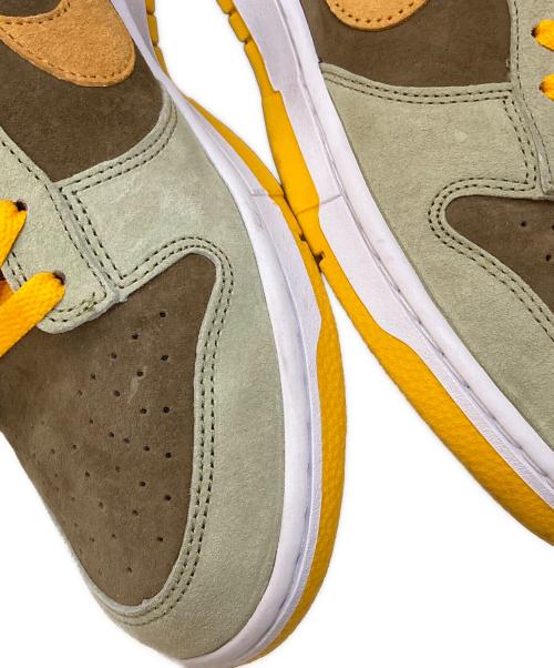 NIKE（ナイキ）NIKE (ナイキ) Nike Dunk Low SE  グリーン×オレンジ×ブラウン サイズ:26.5㎝の古着・服飾アイテム