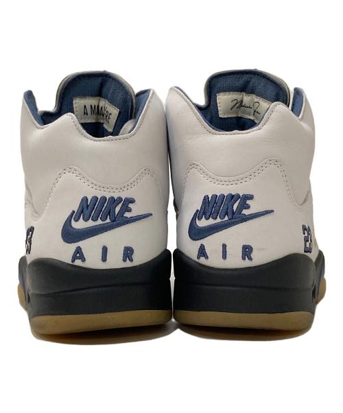 NIKE（ナイキ）NIKE (ナイキ) A Ma Maniere (ア・マ・マニエール) Air Jordan 5 Retro SP Dawn ブルー×ホワイト サイズ:27㎝の古着・服飾アイテム