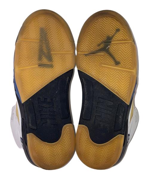 NIKE（ナイキ）NIKE (ナイキ) A Ma Maniere (ア・マ・マニエール) Air Jordan 5 Retro SP Dawn ブルー×ホワイト サイズ:27㎝の古着・服飾アイテム