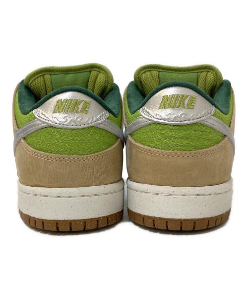 NIKE SB（ナイキエスビー）NIKE SB (ナイキエスビー) Dunk Low Pro  グリーン×ブラウン サイズ:26.5㎝ 未使用品の古着・服飾アイテム