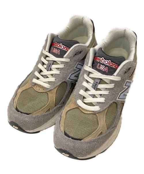 NEW BALANCE（ニューバランス）NEW BALANCE (ニューバランス) M990TG3 ベージュ×グレー サイズ:26.5㎝の古着・服飾アイテム