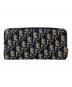 DIOR (ディオール) OBLIQUE BOW LONG WALLET LI 928 ネイビー：80000円