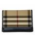 BURBERRY（バーバリー）の古着「ノバチェックカードケース」｜ベージュ
