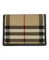 BURBERRY (バーバリー) ノバチェックカードケース ベージュ：9000円