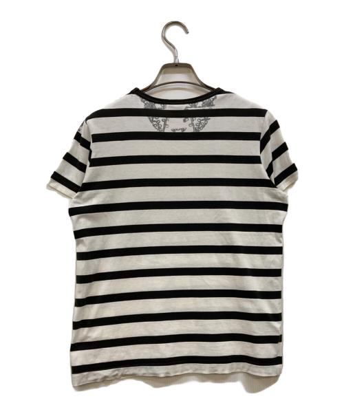 TAO COMME des GARCONS（タオ コムデギャルソン）TAO COMME des GARCONS (タオ コムデギャルソン) ボーダーカットソー ホワイト×ブラック サイズ:Sの古着・服飾アイテム