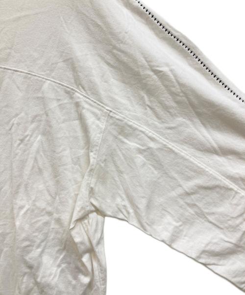 s'yte（サイト）s'yte (サイト) AIRY JERSEY BLIND STITCH LAYERED LONG-SLEEVE Tシャツ ホワイト サイズ:3の古着・服飾アイテム