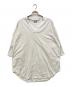 s'yte（サイト）の古着「AIRY JERSEY BLIND STITCH LAYERED LONG-SLEEVE Tシャツ」｜ホワイト