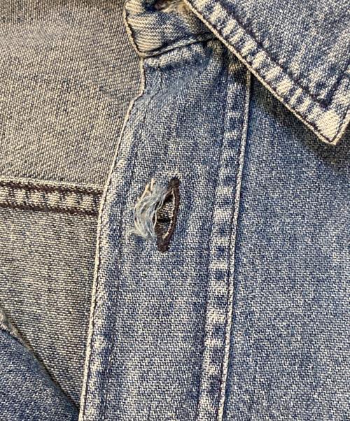 EMPORIO ARMANI（エンポリオ アルマーニ）EMPORIO ARMANI (エンポリオ アルマーニ) 90's デニムシャツ インディゴ サイズ:Ｍの古着・服飾アイテム