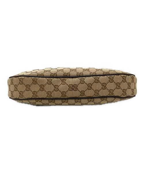GUCCI（グッチ）GUCCI (グッチ) GGキャンバスショルダーバッグ ベージュの古着・服飾アイテム