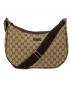 GUCCI（グッチ）の古着「GGキャンバスショルダーバッグ」｜ベージュ