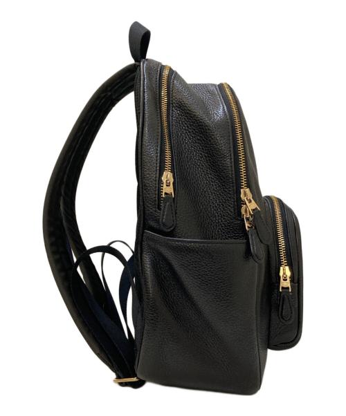 COACH（コーチ）COACH (コーチ) レザーリュック ブラックの古着・服飾アイテム