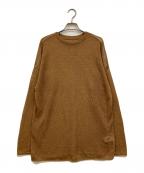 Plageプラージュ）の古着「Linen/ny long プルオーバー」｜ブラウン