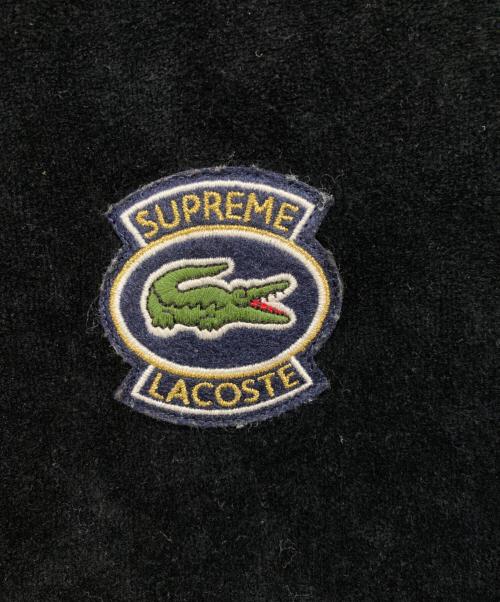 SUPREME（シュプリーム）Supreme (シュプリーム) LACOSTE LIVE (ラコステライブ) L/S Jersey Polo ブラック サイズ:Ｍの古着・服飾アイテム