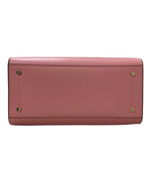 Kate Spade（ケイトスペード）Kate Spade (ケイトスペード) エリー ストロー ツイード スモール トート ピンク 未使用品の古着・服飾アイテム