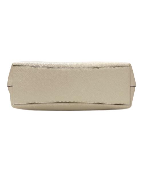 COACH（コーチ）COACH (コーチ) ローレル 2WAYレザーショルダーバッグ ベージュの古着・服飾アイテム