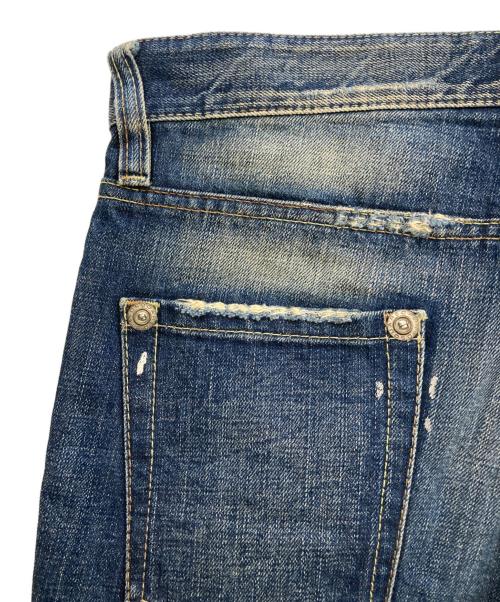 DSQUARED2（ディースクエアード）DSQUARED2 (ディースクエアード) ダメージ加工デニムパンツ インディゴ サイズ:44の古着・服飾アイテム