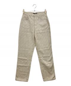 中古・古着通販】FENDI (フェンディ) カラーパンツ 黄緑 サイズ:Inch28