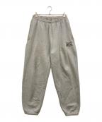 NIKE×stussyナイキ×ステューシー）の古着「ルーズフィット フリーススウェットパンツ」｜グレー