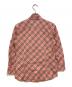 BURBERRY BLUE LABEL (バーバリー ブルー レーベル) ホース刺繍ノバチェックプルオーバーシャツ ピンク サイズ:38：10000円