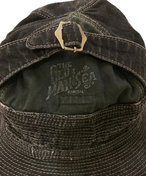 KAPITAL（キャピタル）KAPITAL (キャピタル) 11.5ozブラックデニム 老人と海HAT ブラック サイズ:Fの古着・服飾アイテム