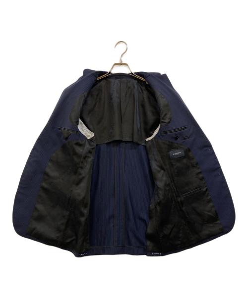 BURBERRY LONDON（バーバリーロンドン）BURBERRY LONDON (バーバリーロンドン) 3P セットアップスーツ ネイビー サイズ:52の古着・服飾アイテム