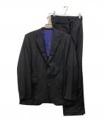Paul Smith London×ERMENEGILDO ZEGNAポールスミスロンドン×エルメネジルド・ゼニア）の古着「セットアップスーツ」｜ブラック