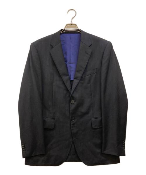 Paul Smith London（ポールスミスロンドン）Paul Smith London (ポールスミスロンドン) ERMENEGILDO ZEGNA (エルメネジルド・ゼニア) セットアップスーツ ブラック サイズ:XLの古着・服飾アイテム